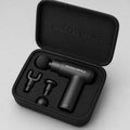 MUSKELIMPULS Massagepistole Mini – Muskel Massagegerät mit 4 Aufsätzen, 6 Stufen, USB-C, leise, inkl. Tasche, Schwarz